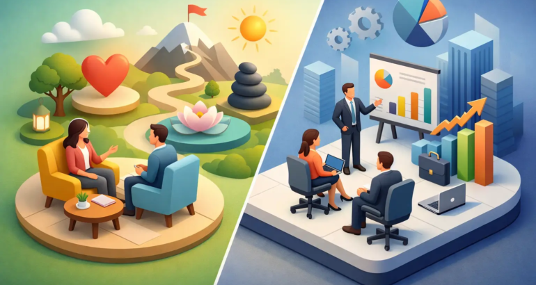 Life Coaching vs Business Coaching